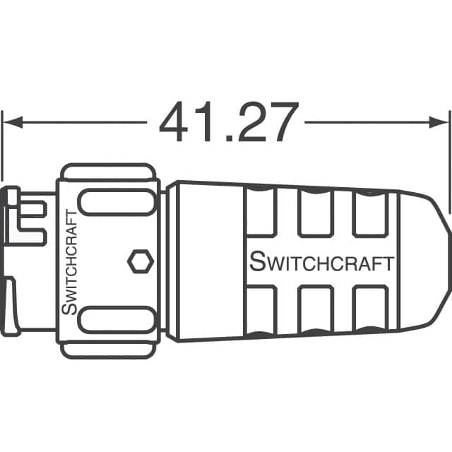 EN3L8MX Switchcraft Inc.  Assemblages de connecteurs circulaires